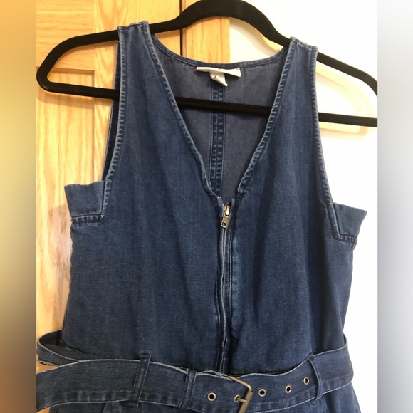 RACHEL COMEY Women's Blue Denim Overall Jumpsuit size 2 - Picture 4 of 9